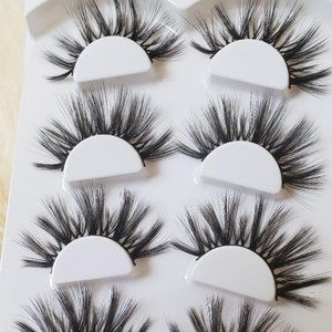 Mink Eyelashes Glam 4 PAIRS False Eyelashes